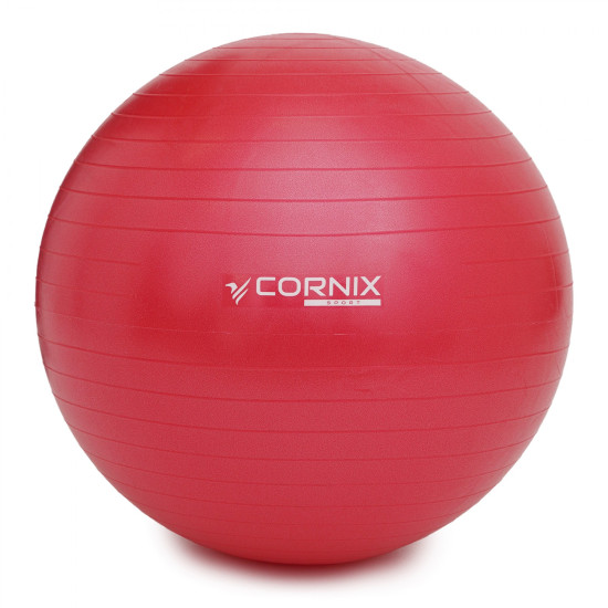 Купить Фитбол  Cornix 75 cm Anti-Burst XR-0028 Red в Киеве - фото №1